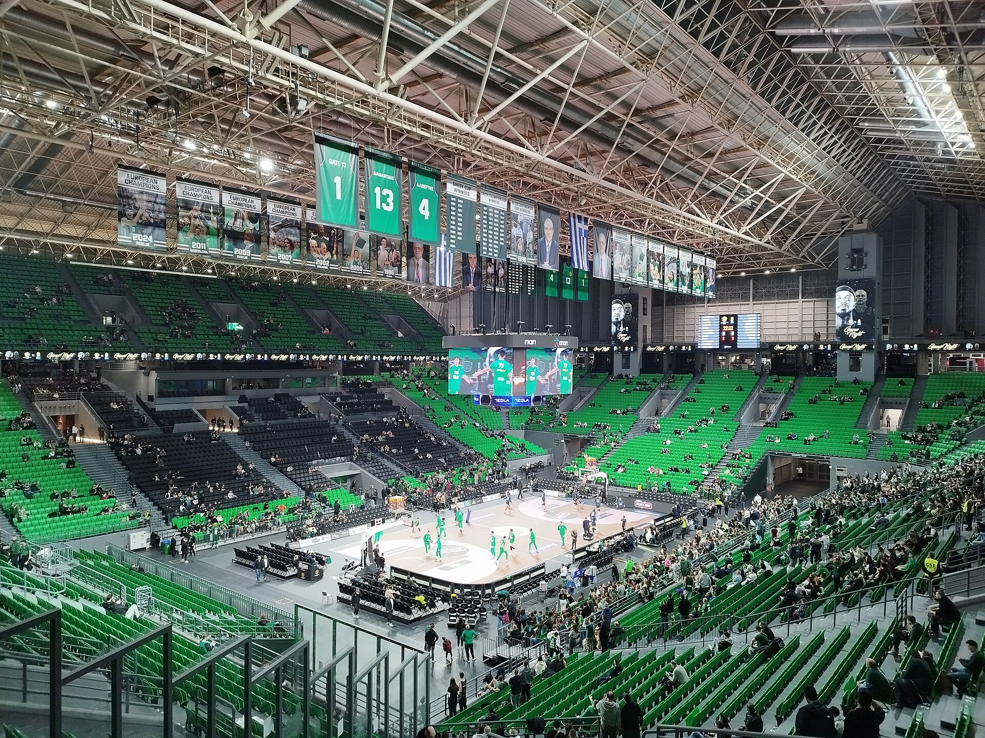 篮球现场